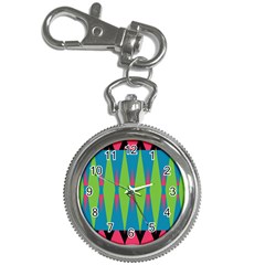 Connected Rhombus			key Chain Watch by LalyLauraFLM