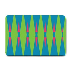 Connected Rhombus			small Doormat by LalyLauraFLM