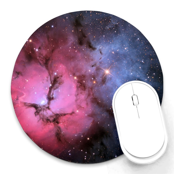 TRIFID NEBULA Round Mousepads