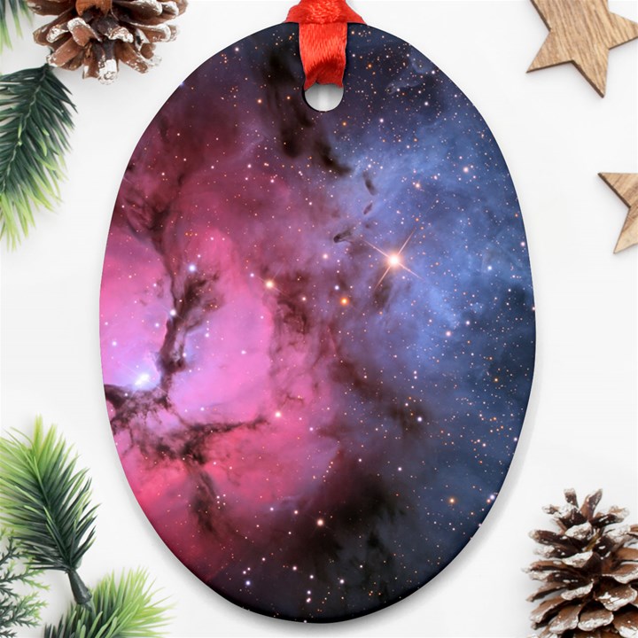 TRIFID NEBULA Ornament (Oval) 