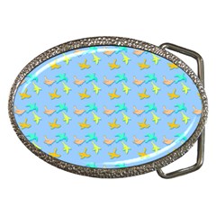 Birds Pattern2 Belt Buckles