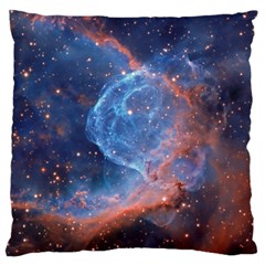 Thor s Helmet Large Flano Cushion Cases (two Sides) 