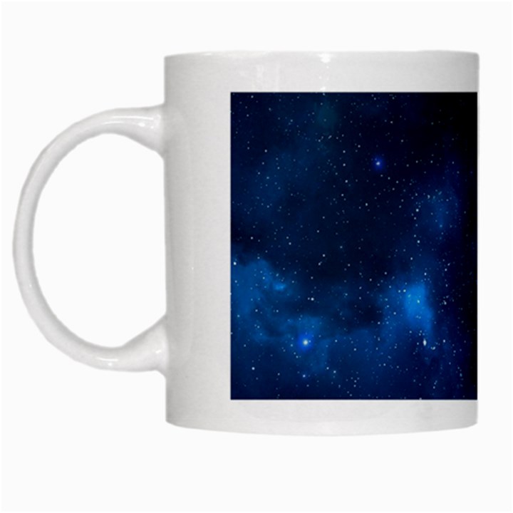 STARRY SPACE White Mugs