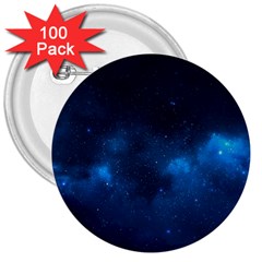 Starry Space 3  Buttons (100 Pack) 