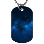 STARRY SPACE Dog Tag (One Side) Front