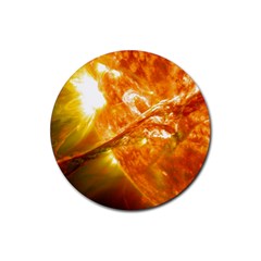 Solar Flare 2 Rubber Coaster (round) 