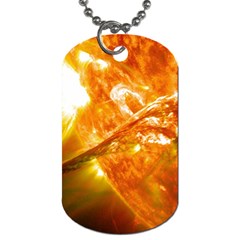 Solar Flare 2 Dog Tag (one Side)