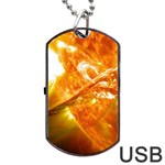 SOLAR FLARE 2 Dog Tag USB Flash (Two Sides)  Front