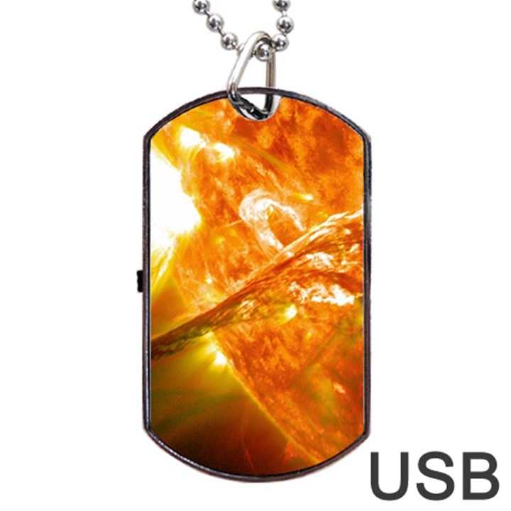 SOLAR FLARE 2 Dog Tag USB Flash (Two Sides) 