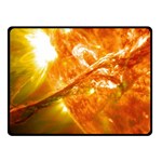 SOLAR FLARE 2 Double Sided Fleece Blanket (Small)  45 x34  Blanket Front