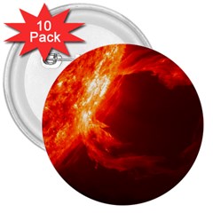 Solar Flare 1 3  Buttons (10 Pack)  by trendistuff