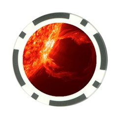 Solar Flare 1 Poker Chip Card Guards (10 Pack)  by trendistuff