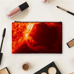 Solar Flare 1 Cosmetic Bag (medium)  by trendistuff