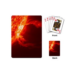 Solar Flare 1 Playing Cards (mini)  by trendistuff