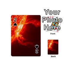 Solar Flare 1 Playing Cards 54 (mini)  by trendistuff