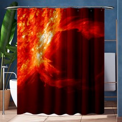 Solar Flare 1 Shower Curtain 60  X 72  (medium)  by trendistuff