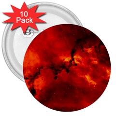 Rosette Nebula 2 3  Buttons (10 Pack)  by trendistuff