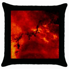 Rosette Nebula 2 Throw Pillow Cases (black) by trendistuff