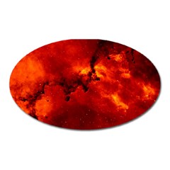 Rosette Nebula 2 Oval Magnet by trendistuff