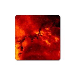 Rosette Nebula 2 Square Magnet by trendistuff