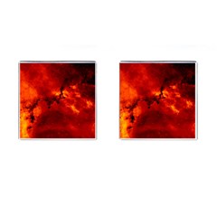 Rosette Nebula 2 Cufflinks (square) by trendistuff