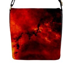 Rosette Nebula 2 Flap Messenger Bag (l)  by trendistuff