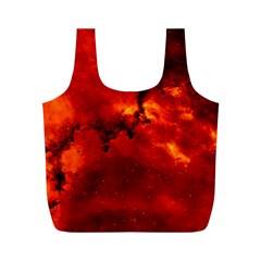 Rosette Nebula 2 Full Print Recycle Bags (m)  by trendistuff