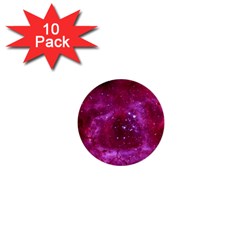 Rosette Nebula 1 1  Mini Buttons (10 Pack)  by trendistuff