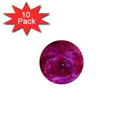 Rosette Nebula 1 1  Mini Magnet (10 Pack)  by trendistuff