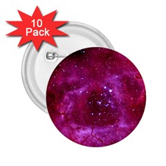 Rosette Nebula 1 2 25  Buttons (10 Pack)  by trendistuff