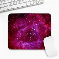 Rosette Nebula 1 Large Mousepads by trendistuff