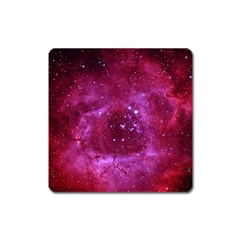 Rosette Nebula 1 Square Magnet by trendistuff