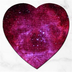 Rosette Nebula 1 Jigsaw Puzzle (heart) by trendistuff