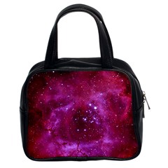 Rosette Nebula 1 Classic Handbags (2 Sides) by trendistuff