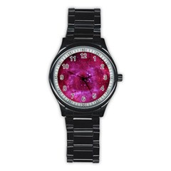 Rosette Nebula 1 Stainless Steel Round Watches by trendistuff