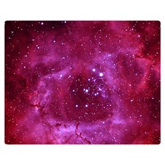 Rosette Nebula 1 Double Sided Flano Blanket (medium)  by trendistuff