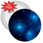 PLEIADES 3  Buttons (10 pack)  Front