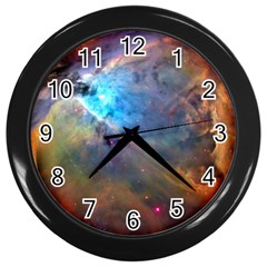 Orion Nebula Wall Clocks (black) by trendistuff