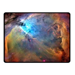 Orion Nebula Double Sided Fleece Blanket (small)  by trendistuff