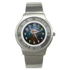 Mystic Mountain Stainless Steel Watches by trendistuff