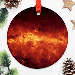 Milky Way Clouds Ornament (round)  by trendistuff