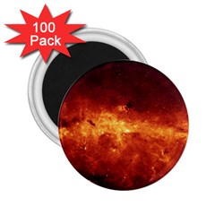 Milky Way Clouds 2 25  Magnets (100 Pack)  by trendistuff