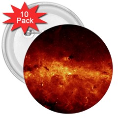 Milky Way Clouds 3  Buttons (10 Pack)  by trendistuff