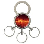 MILKY WAY CLOUDS 3-Ring Key Chains Front