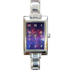 Milky Way Center Rectangle Italian Charm Watches by trendistuff