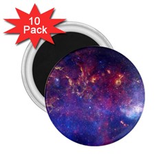 Milky Way Center 2 25  Magnets (10 Pack)  by trendistuff