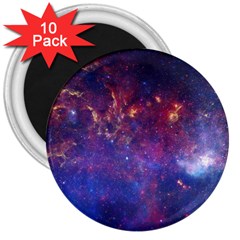 Milky Way Center 3  Magnets (10 Pack)  by trendistuff