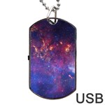 MILKY WAY CENTER Dog Tag USB Flash (Two Sides)  Front