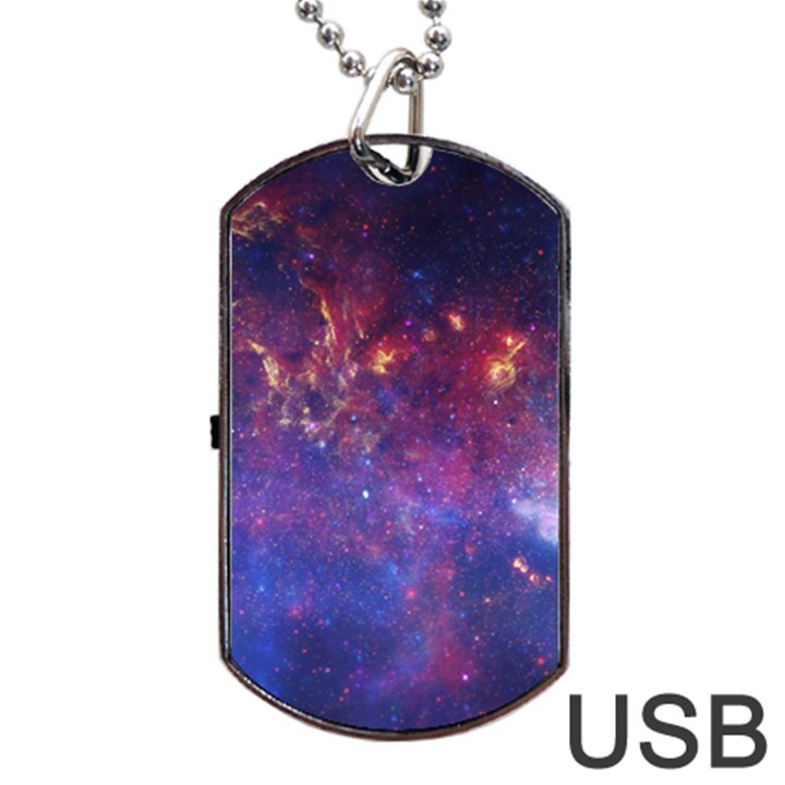 MILKY WAY CENTER Dog Tag USB Flash (Two Sides) 