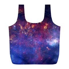 Milky Way Center Full Print Recycle Bags (l)  by trendistuff